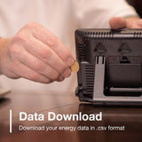 Efergy E-Max Kit EMAX-CT-US 7.9" Color Energy Monitor No Wi-Fi required. Data download direct from the monitor